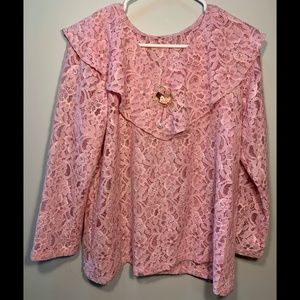 Pink Blouse designed at home